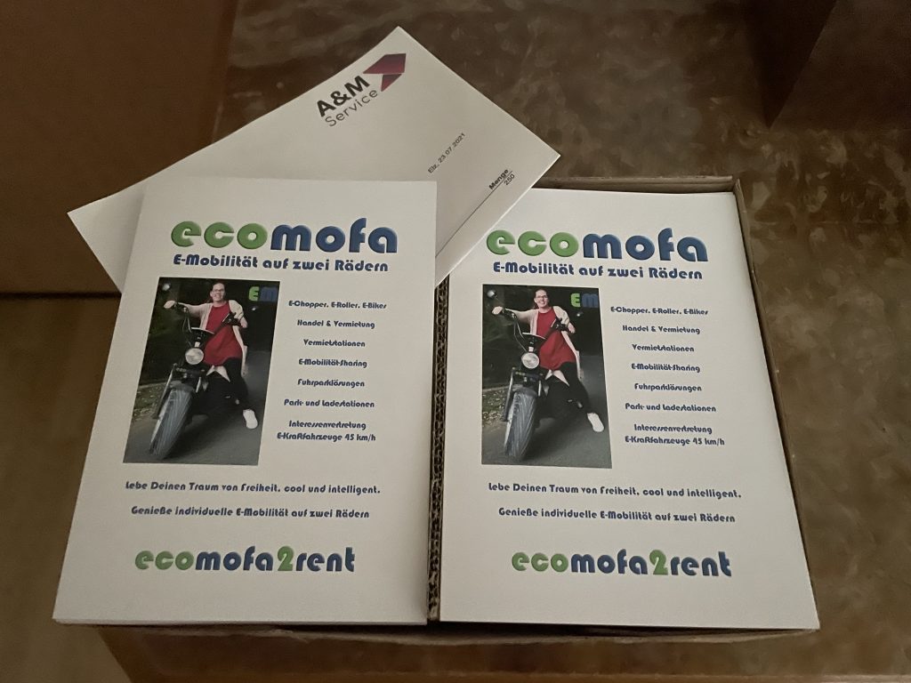 Partner gesucht: ecomofa2rent – E-Mobilität auf zwei Rädern vermieten