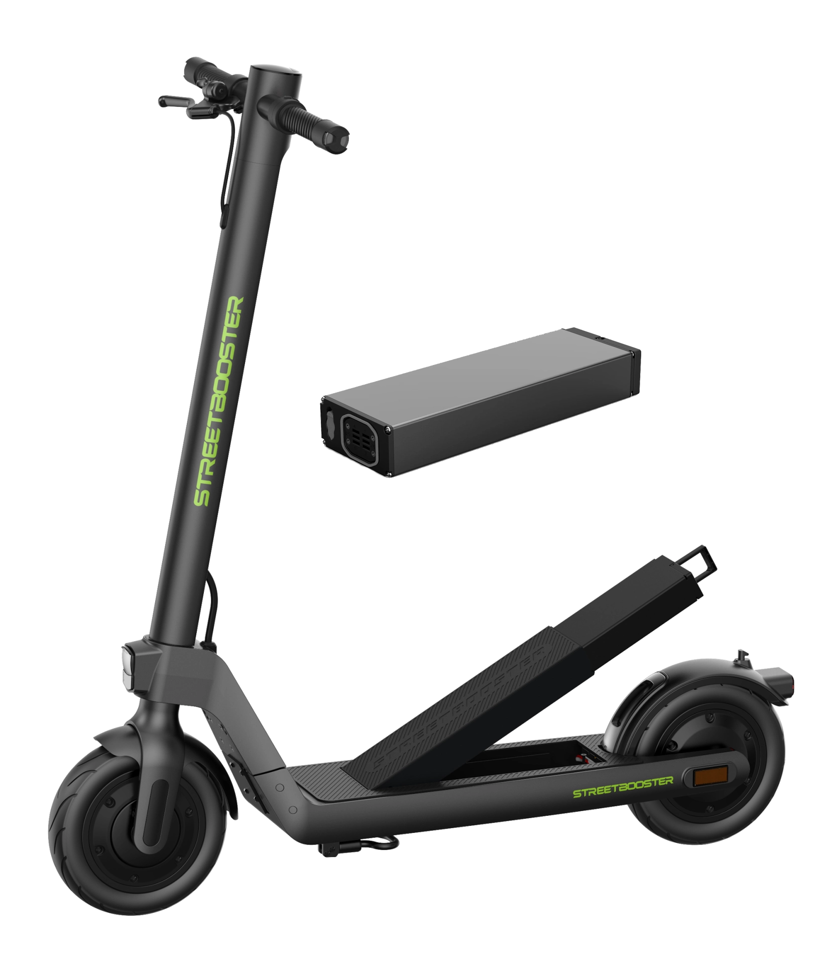 STREETBOOSTER Sirius E-Scooter mit herausnehmbarem Wechselakku