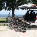 Uebler P32 S Fahrradträger im Einsatz